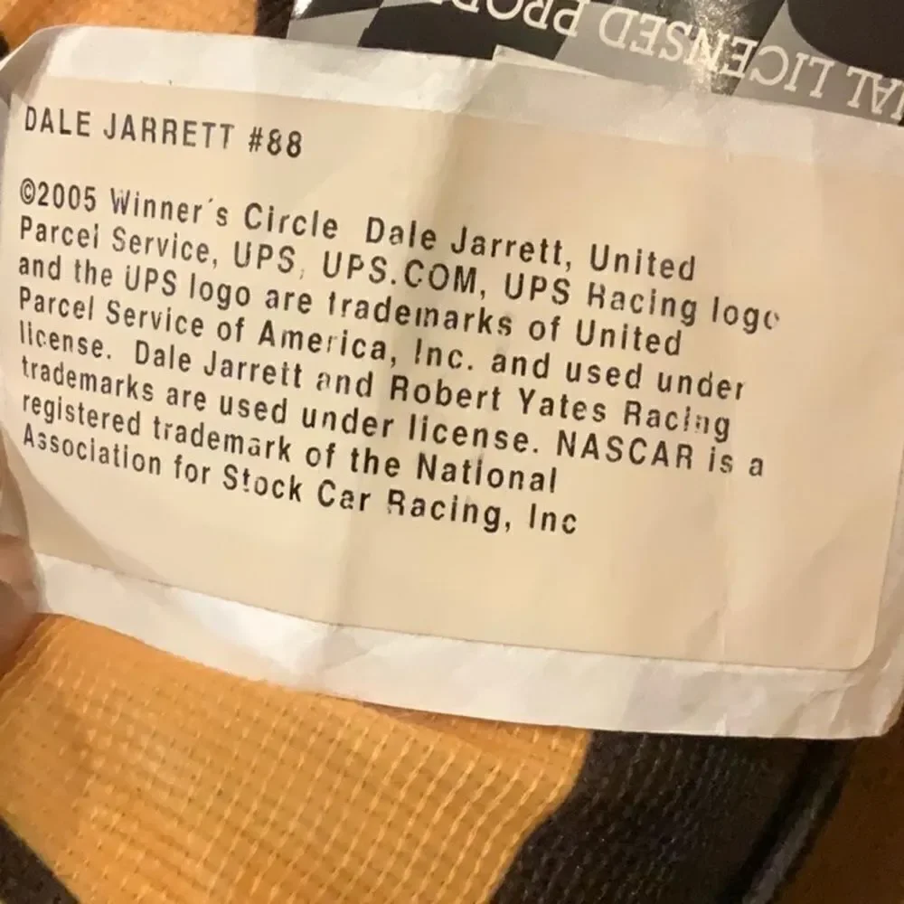 NWT Dale Jarrett #88 NASCAR Accent Pillow 18x18 racing